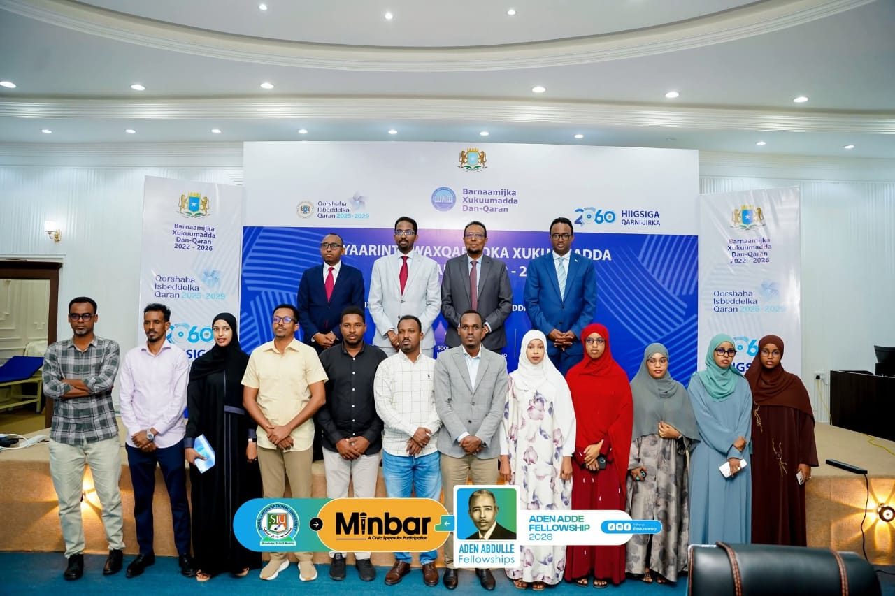 Somali International University and Minbar Initiative Launch the 2026 Aden Adde Fellowship — image 1
