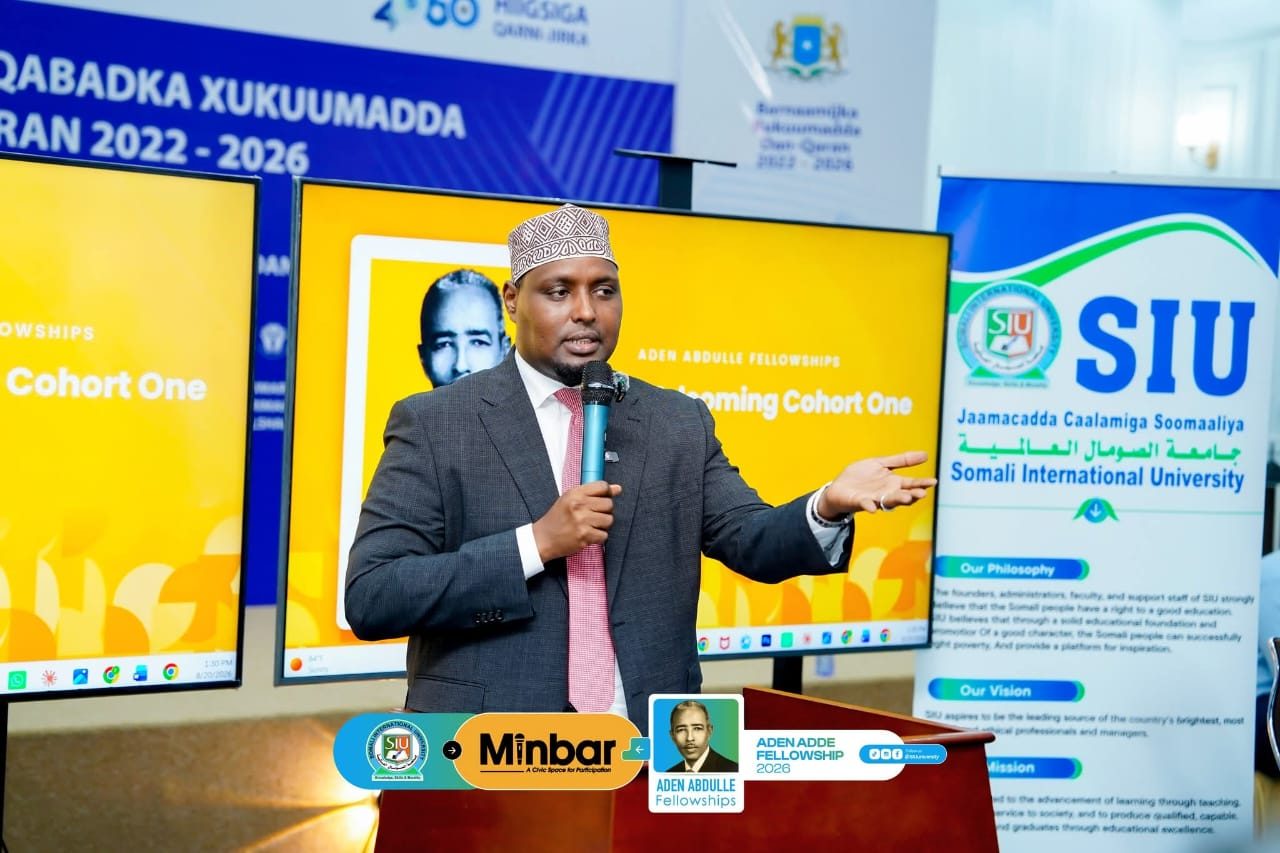 Somali International University and Minbar Initiative Launch the 2026 Aden Adde Fellowship — image 2