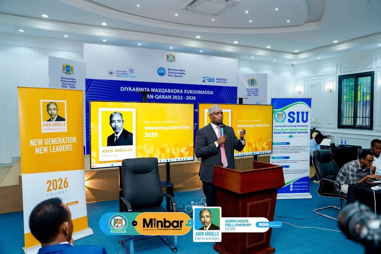 Somali International University and Minbar Initiative Launch the 2026 Aden Adde Fellowship — image 3