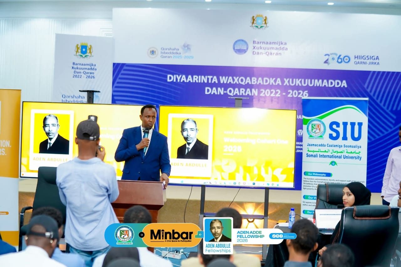 Somali International University and Minbar Initiative Launch the 2026 Aden Adde Fellowship — image 7