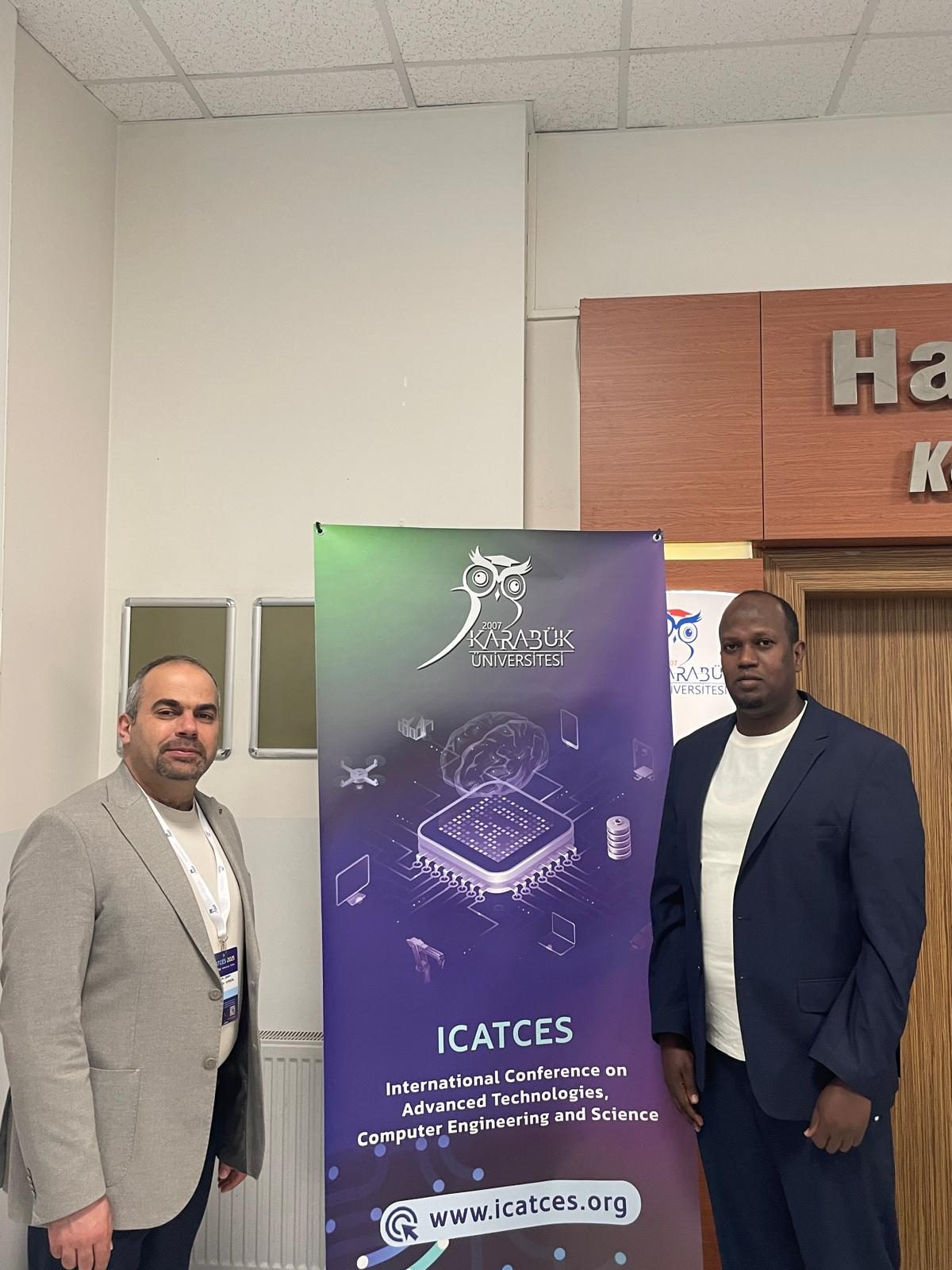 SIU Representative Attends the 4th International Conference on Advanced Technologies, Computer Engineering and Science in Türkiye