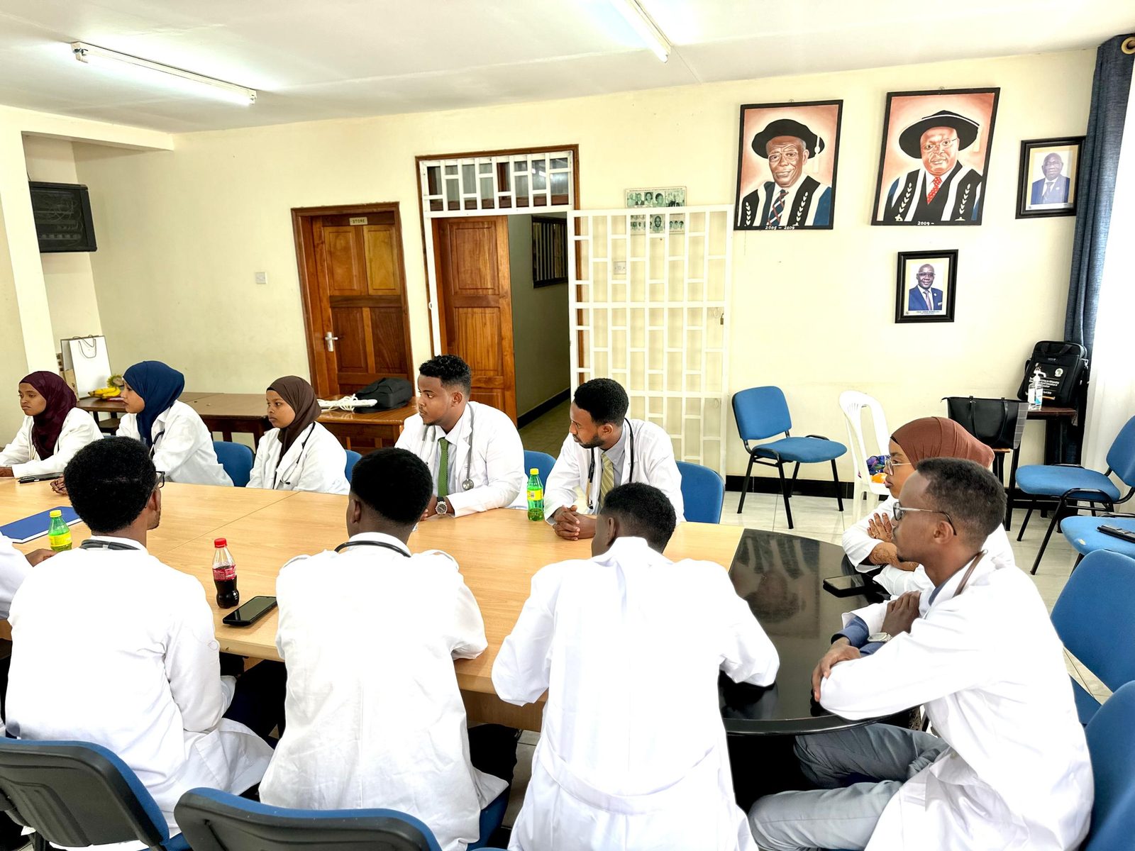 SIU Delegation Visits Medical Exchange Students at Partner Universities in Uganda — image 1
