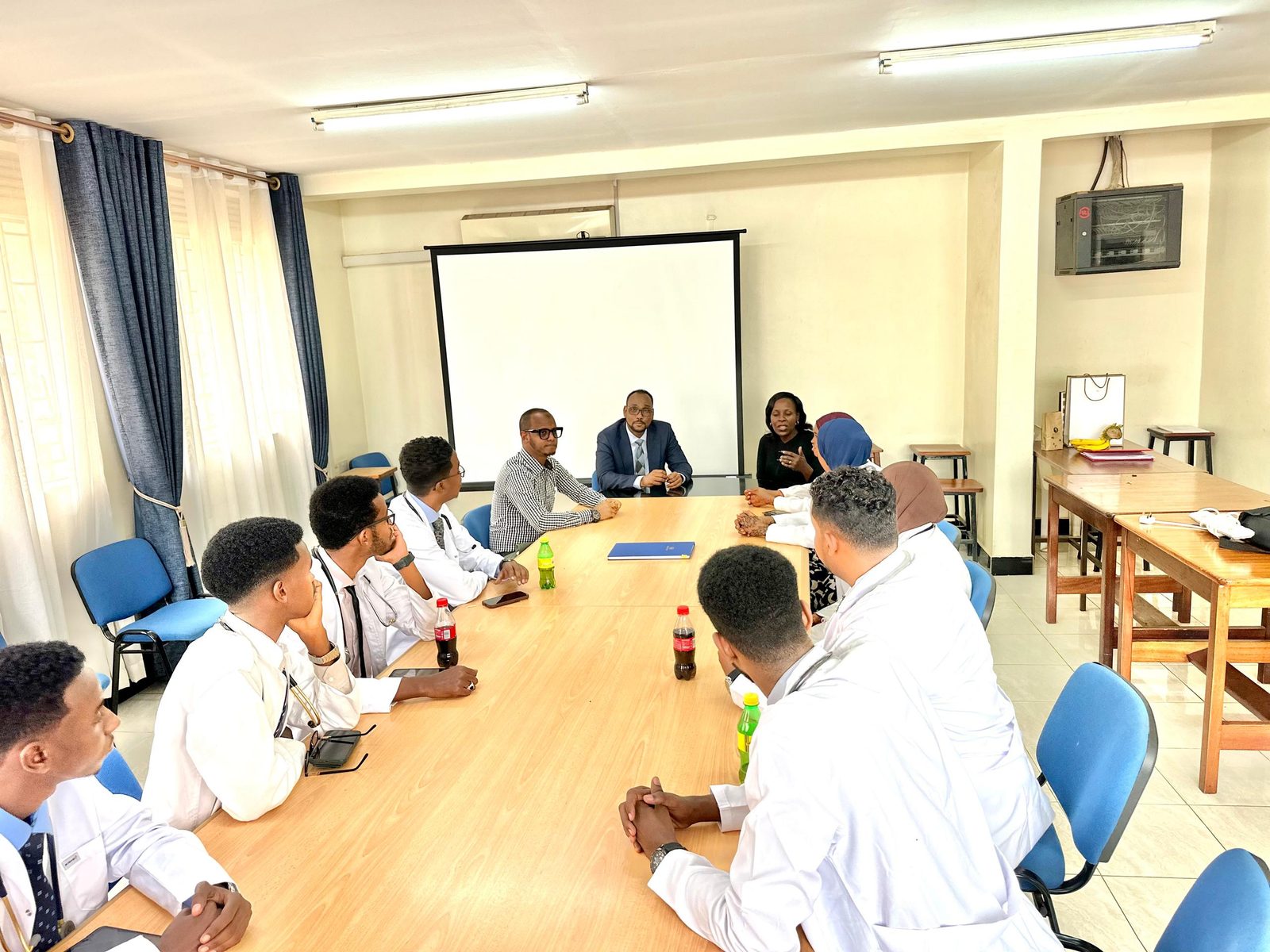 SIU Delegation Visits Medical Exchange Students at Partner Universities in Uganda — image 5