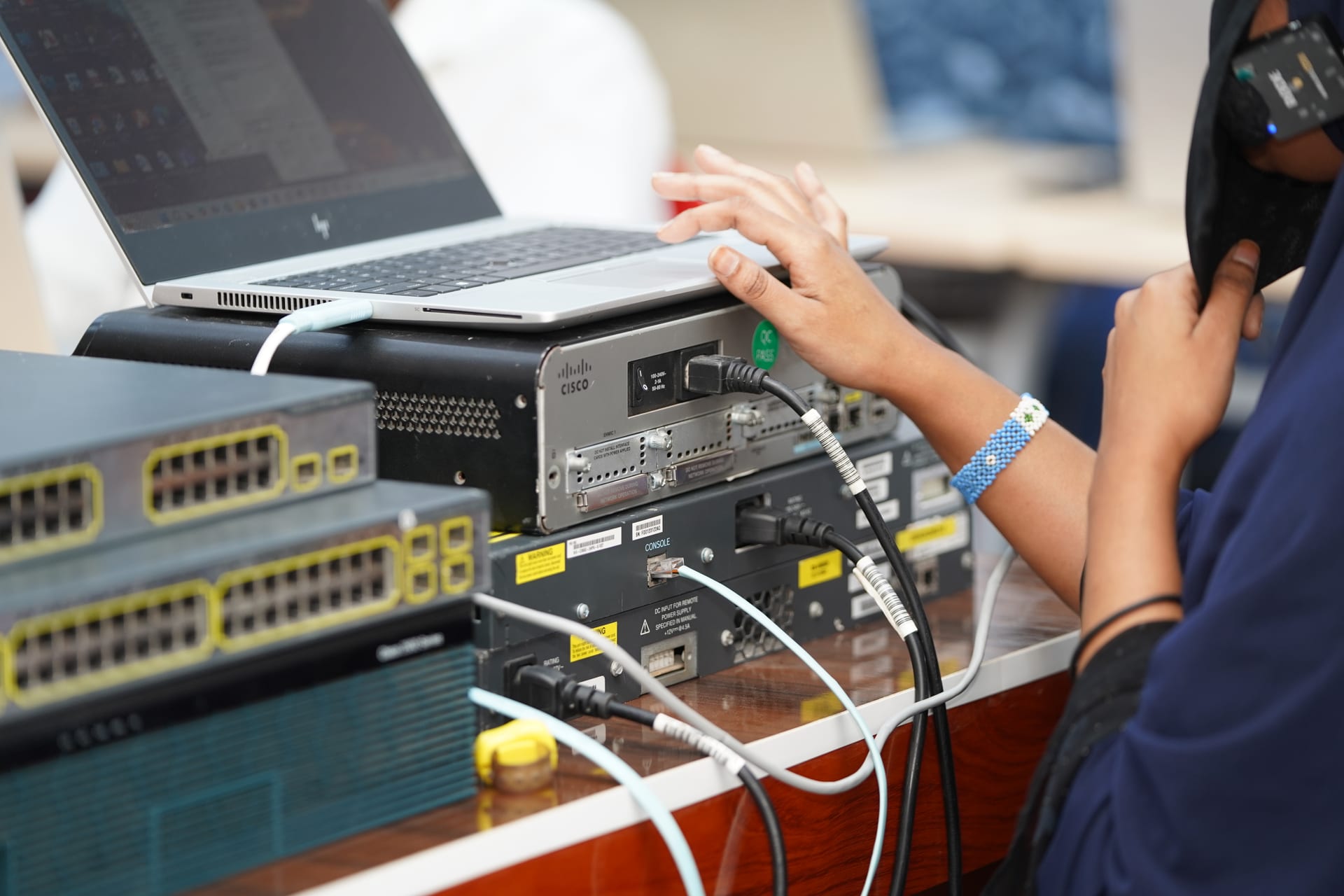 Bachelor of Cyber Security and Digital Forensics students at SIU